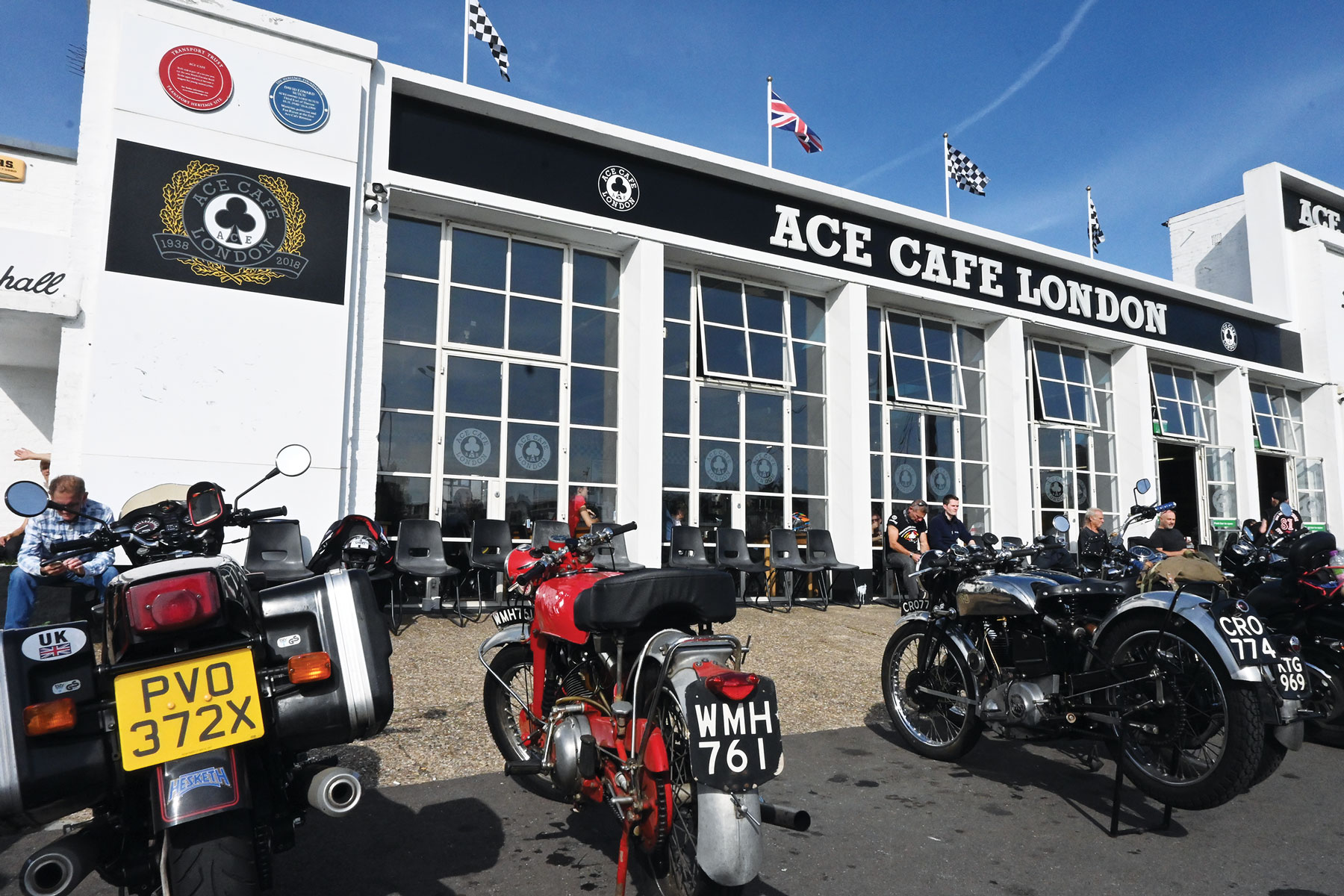 Classic Scene: Meet You at the Ace - Motorcycle Classics